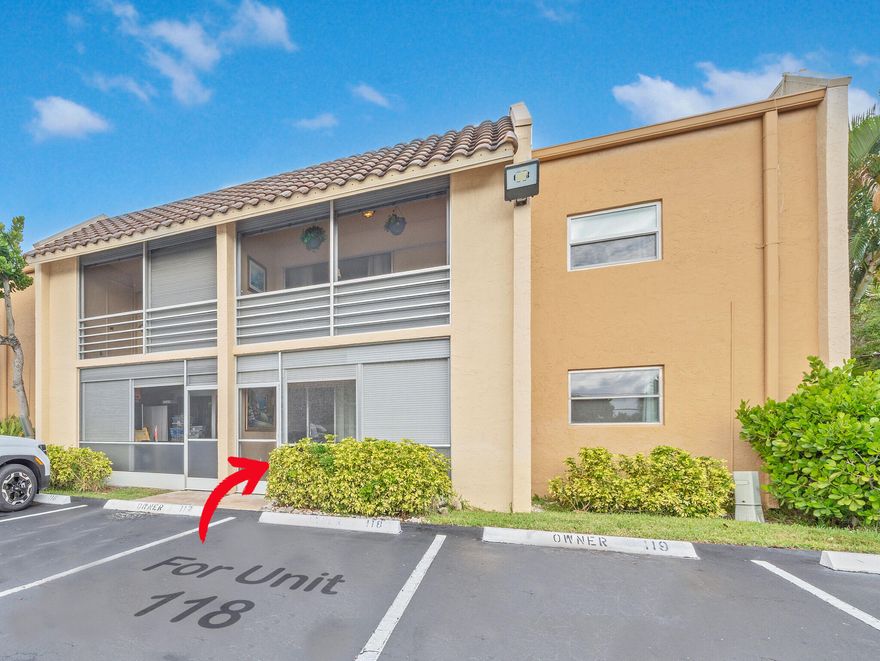 This Deerfield Beach 1 bedroom, 1.5 bath condo offers low-maintenance living in a well-kept community east of I-95 and just minutes from the beach. The unit features an open living and dining area, great natural light, and sliding doors that lead to a screened patio. The kitchen offers ample cabinet and counter space with a functional layout that opens to the dining area, and the spacious bedroom includes generous closet space plus a convenient half bath for guests. Residents enjoy a community pool, clubhouse with fitness room, sauna, and on-site laundry facilities. Prime location roughly 2 miles from the beach with quick access to shopping, restaurants, grocery stores, and major highways. Excellent opportunity for first-time buyers, snowbirds, or seasonal residents seeking affordability