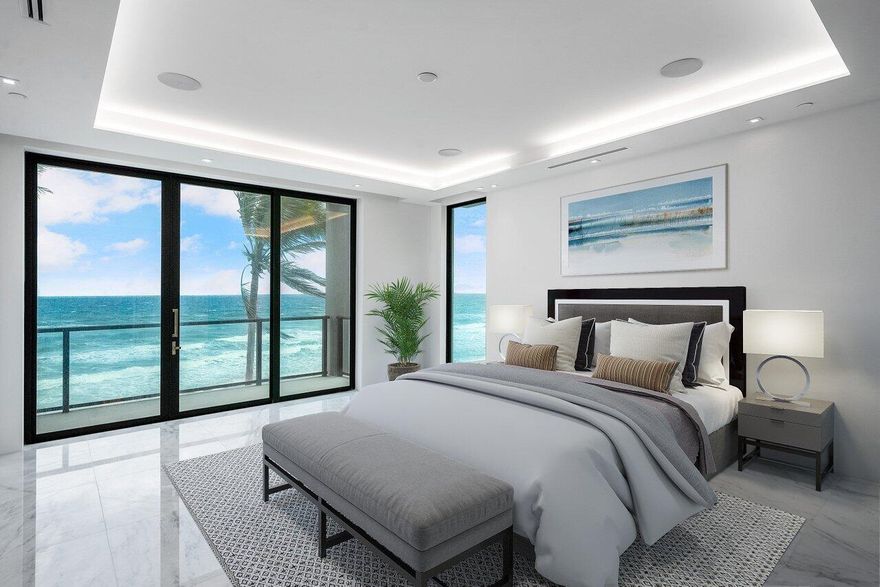 https://www.3621southocean.com/
Experience the luxury of surf and sand at your doorstep and indulge in four stories of highly curated oceanfront living. This is 3621 South Ocean – Palm Beach County's most exclusive address on 200 feet of pristine beach frontage. Ideally located between Delray Beach and Boca Raton just 30-minutes from Palm Beach and Fort Lauderdale Airports! Richly-appointed interiors, lush landscaping, gated entry, security and cameras in every villa, private elevator, rooftop entertainment deck & in-ground plunge pool with every unit. From the jaw-dropping Miele kitchen to the jewel box living spaces framing incredible ocean views, every detail is wrapped in luxury. Elevated  luxury. Buyer to pay doc stamps and title insurance.