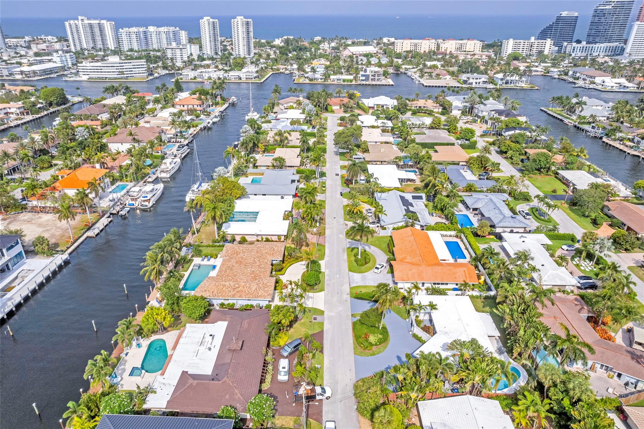 30 Day Min - Flexible Terms - Pretty Turnkey Coral Ridge updated pool home on beautiful East of Bayview waterfront street. Gorgeous wood floors throughout, updated kitchen and baths, private pool and garden areas. Furnished. Tenant pays utilities. The Landlord pays pool, lawn. Shows beautifully.