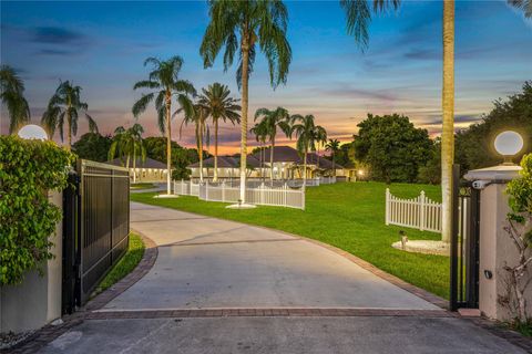 A home in Davie