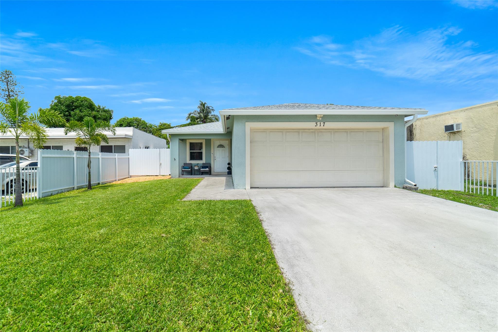 This beautifully updated 3-bedroom, 2-bath home offers 1,457 sq ft of move-in-ready living space, thoughtfully designed. Features include a converted garage, perfect as a 4th bedroom, office, gym, or flex space. Enjoy a bright, open floorplan, modern kitchen, elegant tile flooring, and a remodeled primary bath (2023). Recent upgrades include a brand-new roof (2024), newer A/C, and a fully fenced yard with an electronic front gate — ideal for pets, entertaining, or a future pool. NO HOA and conveniently located near major shopping, dining, parks, and highways. Don’t miss this incredible opportunity to own a versatile, beautifully maintained home — schedule your showing today and explore the 3D tour!