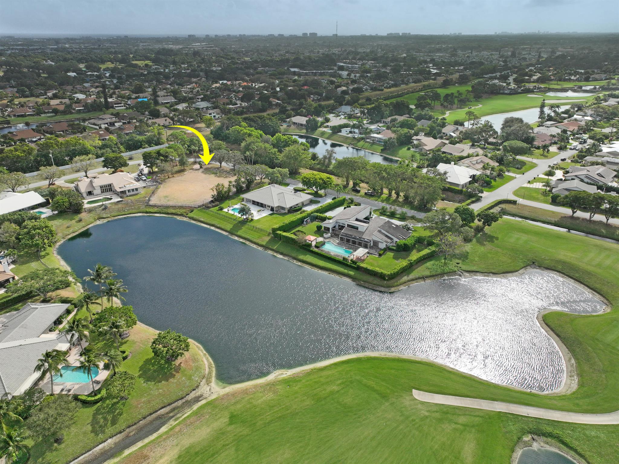 Price reduction! Discover an extraordinary opportunity to create your dream home on a spacious .97 acre lakefront lot in the prestigious SeagateCountry Club at the Hamlet. This remarkable property, located at 330 Glenwood Drive, offers a serene and tree-lined setting withpicturesque views of a pristine lake and the beautifully manicured golf course.Seagate Country Club provides the ultimate South Florida lifestyle, with optional memberships granting access to an unparalleled rangeof amenities. Enjoy a newly renovated golf course, private beach club, water sports, pickleball and tennis courts, state-of-the-art fitnesscenter and spa, exceptional dining options and more. Whether you seek relaxation or adventure, this community offers a refined,luxury lifestyle tailored to your...