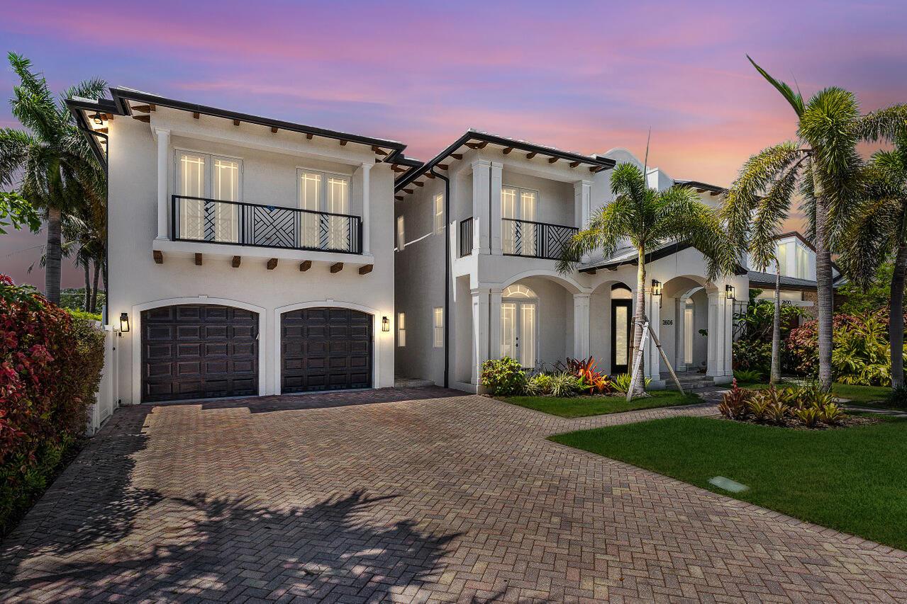 Annual WATERFRONT Rental in Harbor Beach. Live the dream in this fully furnished 7-bedroom, 6-bath waterfront estate in prestigious Harbor Beach. With 6,800 sq ft of elegant living space on a 9,600 sq ft lot, this home offers expansive canal views, a remodeled private dock, and is just steps from the beach. Built in 2008, it features high ceilings, a grand staircase, abundant natural light, and six en-suite bedrooms--including a private first-floor suite. The primary suite boasts a private terrace overlooking the water. Enjoy a resort-style backyard with lush landscaping, a new pool heater and pump, a paved driveway, and a 4-car garage. Recent upgrades include new AC compressors and a water heater (within 2 years). No HOA. Available for annual lease--luxury living meets income potential.