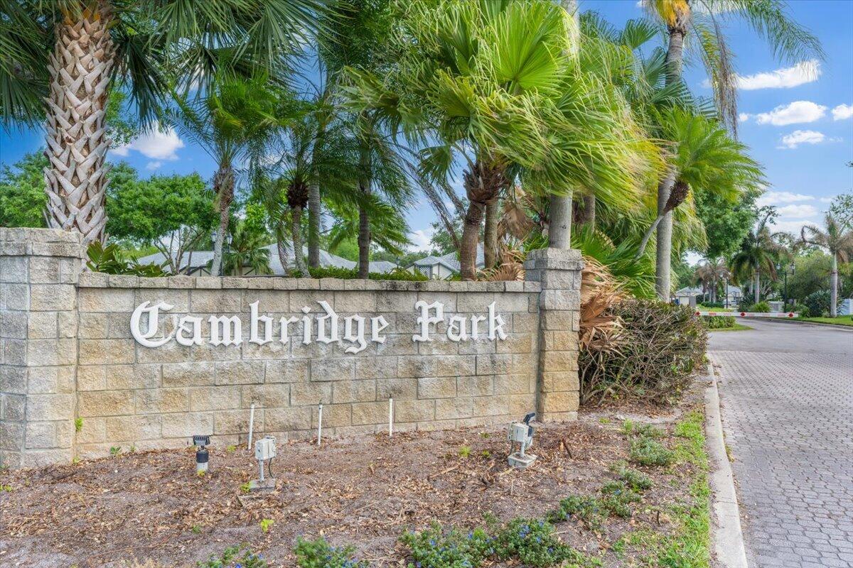 CAMBRIDGE PARK SECOND REPLAT - Residential