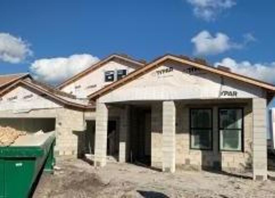 New Construction with Impact Glass, Beautiful lakefront home, with grey & white kitchen cabinets and quartz counter tops with built in appliance package.  This home has 4 Bedrooms and 3 Baths with an extended 3 car garage.  Home will be completed approximately March 2019.