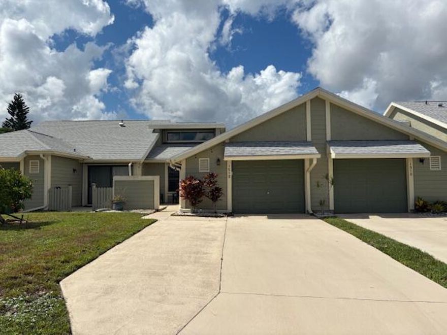 What a little jewel - this 2 bedroom 2 bath one car garage is totally renovated and upgradedIt shows like a model and is turnkey ready for youThe kitchen has quartz countertops, tile back splash and is fully upgraded.The bathrooms are remodeled The vaulted ceiling give the unit and light, large airy feelingThe brand new furniture is negotialble.newer roof 2022 - new A/C 2025The Florida room is perfect for relaxing in cooler weather and enjoying the park likesetting backing up to a  water way The villa is just minutes from the beach,shopping, restaurants, hospitals and the Mid Florida Event Center Perfect as for retirement or second home