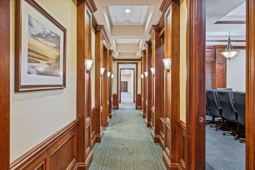 This office space is set up with 13 workstations, 11 private offices, a large conference room, kitchen area, spacious bathrooms, two printing rooms, and plenty of parking. Zoned POC (Planned Office Center) which allows many medical, business office uses and many more uses. Ideally situated in the middle of Delray Beach. Drive downtown to all the restaurants and bars within minutes. Multiple golf courses close by. And easy access to I-95 and Florida's Turnpike