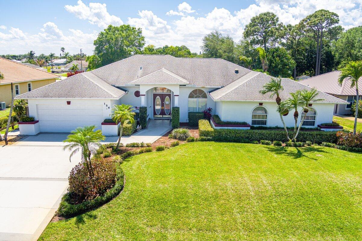Need more space? Have a large family? Got In-laws? This is your answer!!! Rare find! Spacious 5BR/4BA CBS home with 4,218sf on nearly 1/2 acre--no HOA! Includes a large mother-in-law suite, a separate office, tall ceilings, fenced yard, large in-ground pool, propane gas for appliances, generator hookup, manicured yard-irrigation system. Hurricane protection. Priced for your updates, well below average price per sq foot in the area, offering immediate equity and ROI potential--perfect for a renovation loan to create your dream home. Plenty of room for everyone inside and out! Desirable neighborhood! Don't miss this opportunity to design the home you've dreamed of with the space you need!