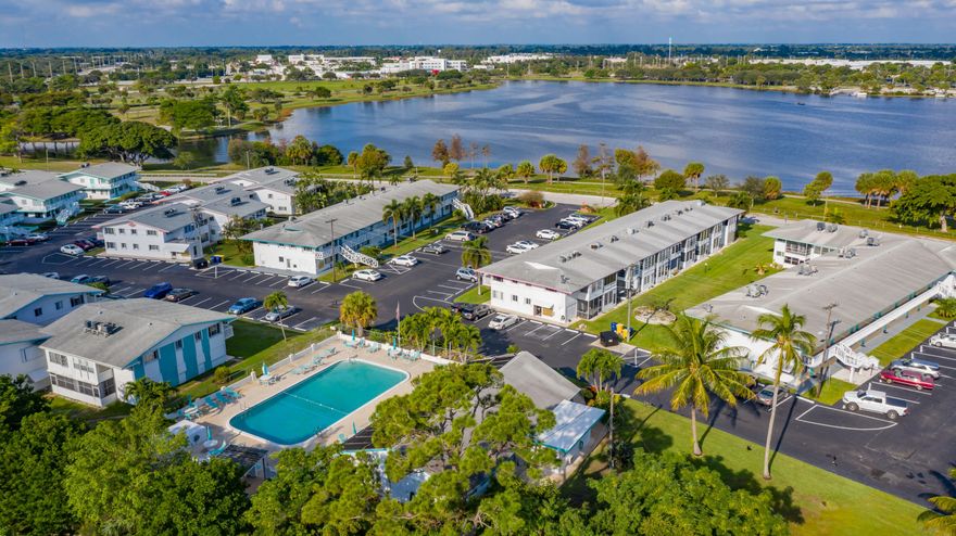 Welcome to this charming 1-bedroom, 1-bath rental in the beautiful community of Lakeside Point! Nestled along the scenic shores of Lake Osborne this inviting 55+ community offers a peaceful, active lifestyle with wonderful amenities.
This nicely updated first-floor unit is ideally located just steps from the lake and the community pool, making it easy to enjoy the beautiful surroundings. Residents have access to a 5-mile walking trail, pool, community room, library, and game room — perfect for staying active and social.
Just minutes from the beaches of Lake Worth, as well as great dining and shopping, this location also offers easy access to I-95 and PBI air, making travel and commuting a breeze.
Tenant must be approved by the association. First month's rent, last month's rent, and security deposit are required. Tenant is responsible for all utilities except water.

Enjoy lakeside living in a well-maintained community that offers both comfort and convenience!