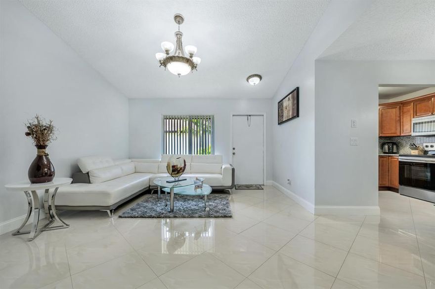 Welcome to the best valued condo on the market! Very clean, bright and spacious elevated ceilings, tile throughout the living space and wood laminate in the 2 bedrooms with a BRAND NEW 2018 AC. Granite counter top, stainless steel appliances, updated kitchen and bathroom, Private patio. Plus a GARAGE



2013 Washer and 2018 dryer. 2017 Water heater. Nice garage with assigned parking space and ample guest parking. 



Community features a pool, tennis courts, basket ball court, clubhouse and play area. Close to shopping, dining, entertainment and transportation. Easy access to major roads and highways. HOA covers WATER, CABLE, EXTERIOR INSURANCE, TRASH, and LANDSCAPING! Water.