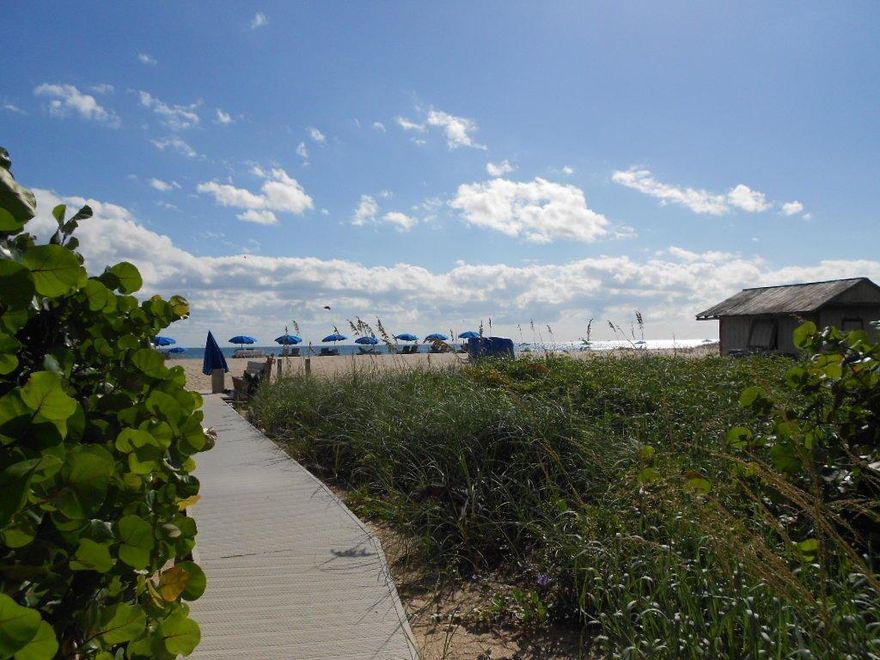 Extremely comfortable apartment steps away from the beautiful Singer Island Beach Fully set up for a short or long term rental Rate is negotiable depending on length of lease