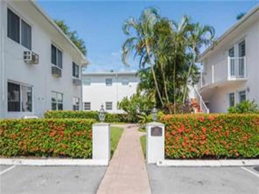 Totally remodeled with an open windowed kitchen, top of the line finishes & restored polished terrazzo floors throughout. A windowed marble bath too! This light, bright & airy 2 bedroom 1 bath CO-OP is located in a small intimate community in HOT NORTH BEACH VILLAGE. The unit overlooks the sparkling pool and comes fully furnished with designer mid century furniture & is ready to move into! Only 3 short blocks to the ocean & close to Las Olas. Make this your perfect year round home or a great Fort Lauderdale get away. No Leasing is allowed.PLEASE NOTE: Maint $201.70 Monthly, Land Lease $200.01 monthly. Total =$400.71 monthly. Maint & Land Lease is paid quarterly. ONLY SERVICE OR EMOTIONAL SUPPORT ANIMALS ARE ALLOWED.                             NO RENTING EVER. THIS IS A C0-OP NOT A CONDO