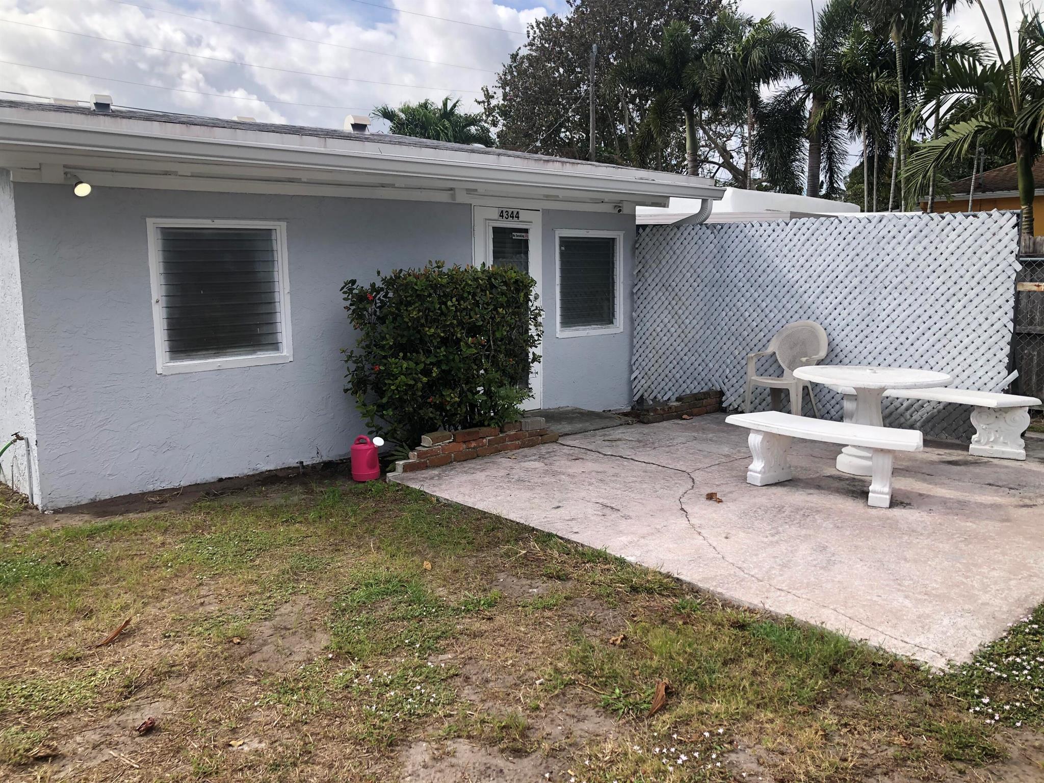 This is a Lovely 1 bedroom, 1 bath single family home with a Private Patio and off street parking.Large closet space and full kitchen add to this cozy homes living space with nice size Living room when you enter. Landlord pays Water and Electric