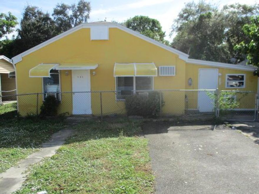 Handyman/Investor special.  Property needs TLC.  3 bedrooms, 1 bathroom.  Home has tons of potential.  Property being sold ''As-Is'' without any repairs or warranties.  Seller is requesting inspections be done prior to submitting offer.