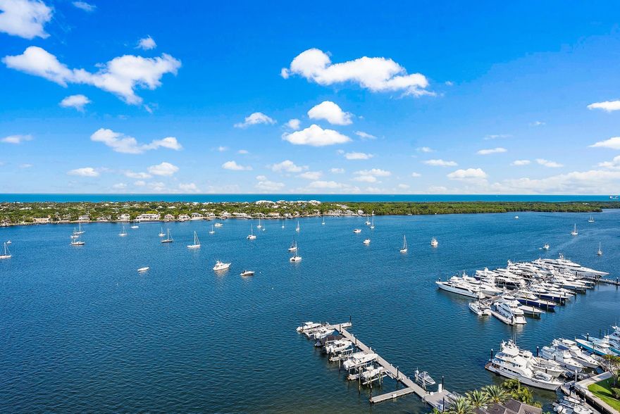 Extraordinary opportunity to buy one of the premier homes in Palm Beach County. 20th floor highly sought after ''Azure unit'' in the coveted Water Club Tower 2. This condo ''line'' is closest to the Intracoastal Waterway offering 2600 sq. ft. under air (3000 total), 3 Bedrooms + Den (can be 4th Bedroom) & 4 full baths, with panoramic totally unobstructed ocean & intracoastal views (east, west, north & south) from one of the top floors of the water club. Fully renovated from floor to floor w/ $250,000 plus in upgrades (custom cabinetry, wall coverings, lighting, stretch ceiling, built in desk and cabinetry etc.) Bright open floor plan w/ floor-to-ceiling windows in every room. Living Room opens to an oversized ocean view terrace. 3rd Bedroom has an additional western facing terrace with