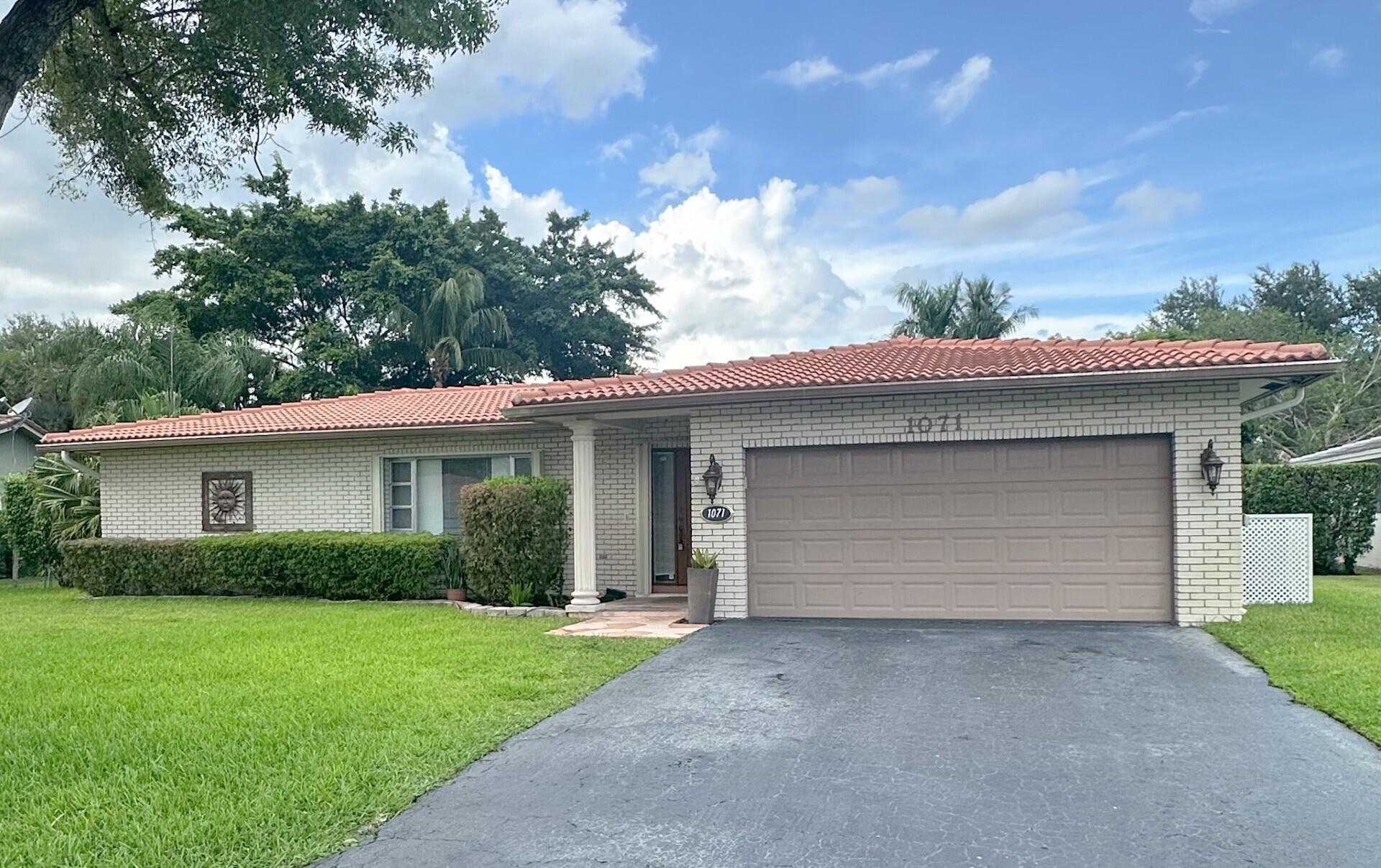 This single home has it all. 4bed/2bath plus a den. Impacted windows and accordion shutters for hurricane protection. Experience refreshing summers at the pool in a private full fenced backyard. Updated bathrooms, beautiful kitchen with SS appliances and granite countertop for a unique look. No carpet!! Move in to this non HOA community located near by main roads, a variety of shopping centers, schools, and parks. Family-oriented neighborhood. LAWN AND POOL MAINTENACE INCLUDED. PET UNDER 40 LBS/NO AGGRESSIVE BREEDS/$300 NON REFUNDABLE PET FEE.