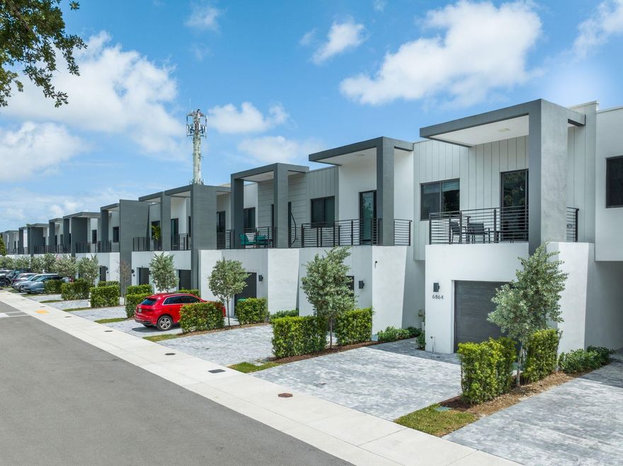 SOMI Townhomes – Rare 3BR + Den / 3.5BA residence with a spacious 1-car garage and 2 car Drivway - Nothing Like These Homes on Market - An exclusive enclave of just 30 beautifully designed two-story townhomes. Ideally located at the crossroads of South Miami, Pinecrest, Coral Gables, Downtown Dadeland & Coconut Grove. Finely appointed with upscale finishes, modern comforts, and a sleek contemporary design. Call Today for a Private Tour.