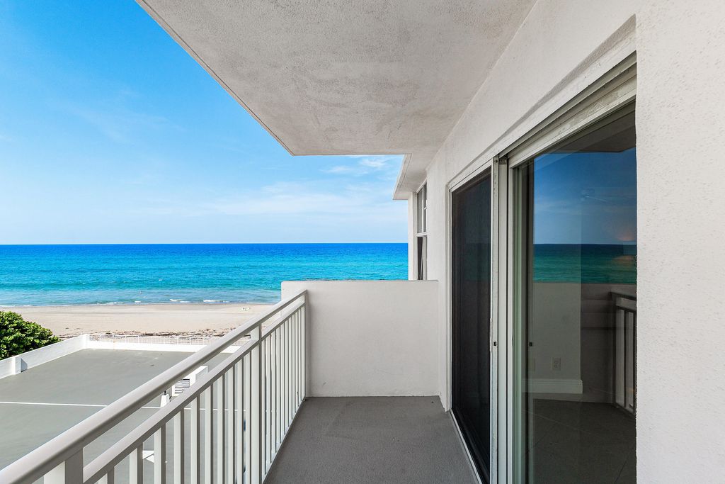 Photo of 4505 S Ocean Boulevard #306, Highland Beach, FL 33487 (MLS # R11124936)