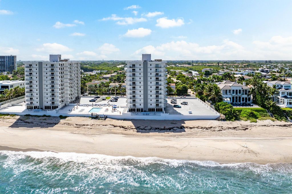 Photo of 4505 S Ocean Boulevard #306, Highland Beach, FL 33487 (MLS # R11124936)