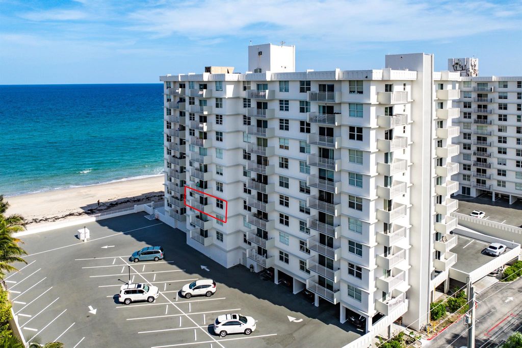 Photo of 4505 S Ocean Boulevard #306, Highland Beach, FL 33487 (MLS # R11124936)