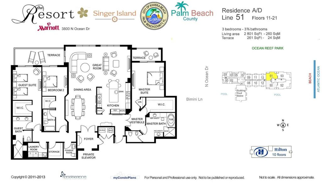 Photo of 3800 N Ocean Drive #1751, Singer Island, FL 33404 (MLS # R11131974)