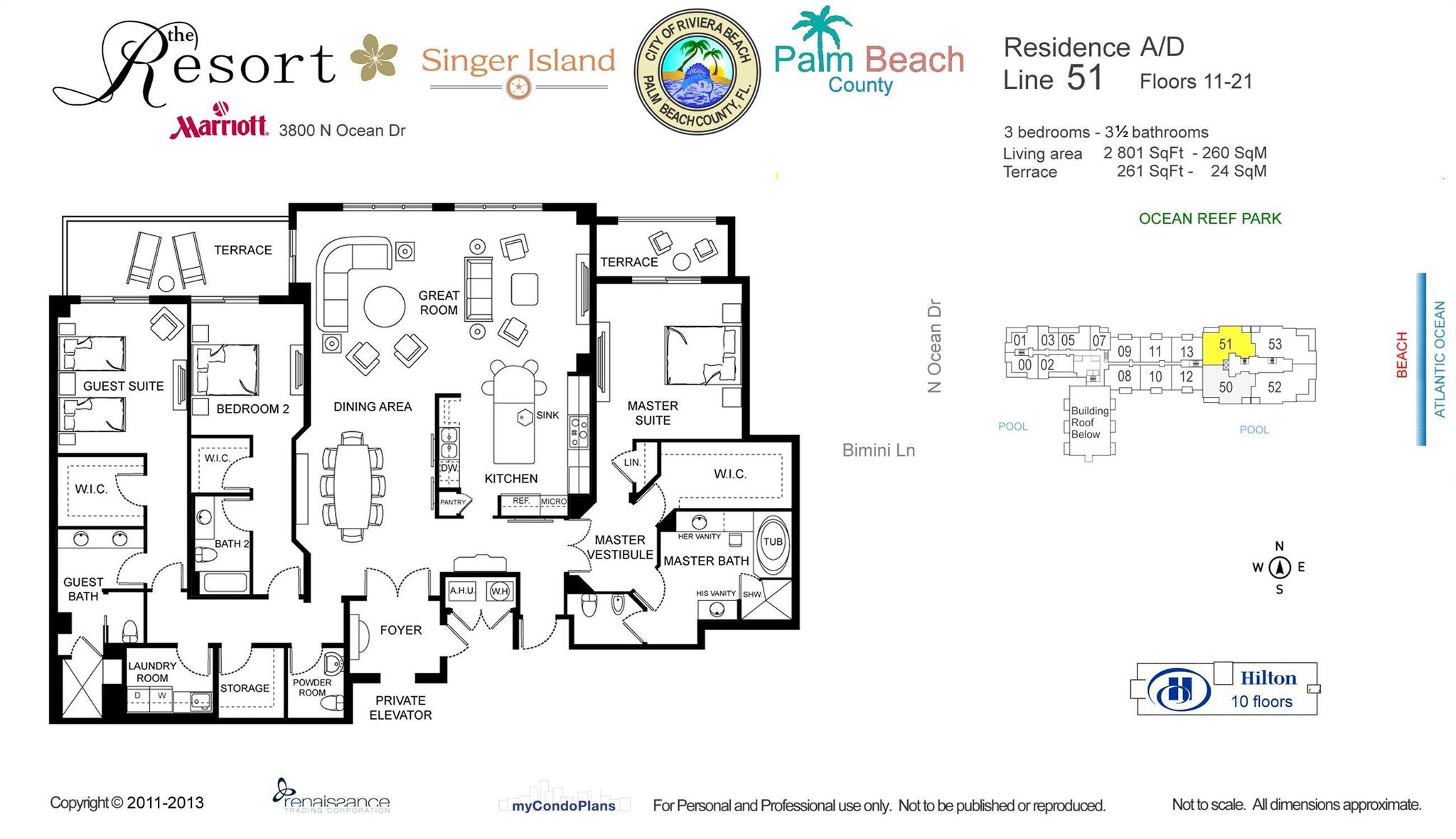 View photos, virtual tours, details... 3800 N Ocean Drive 1751