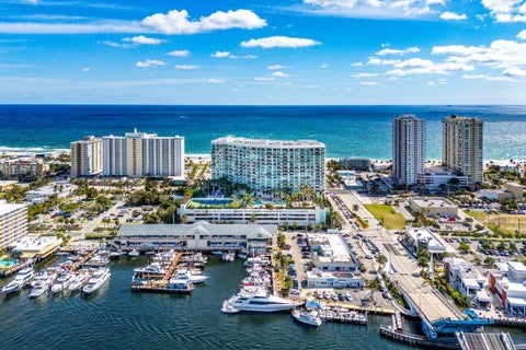 Tiny photo for 1 N Ocean Boulevard #806, Pompano Beach, FL 33062 (MLS # B26079040)