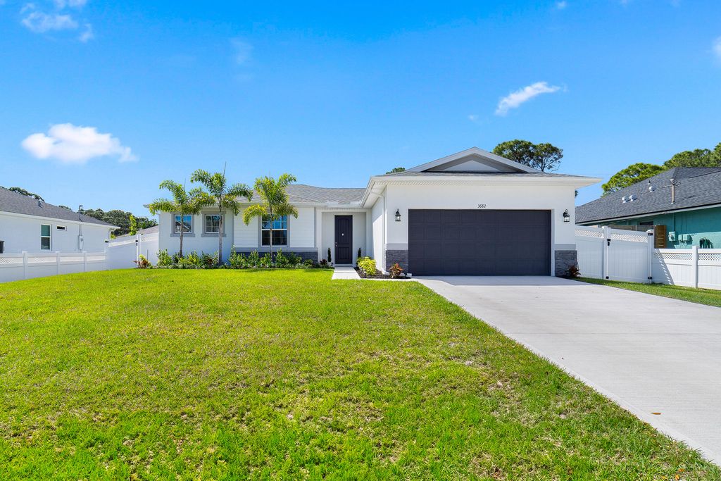Photo of 3682 SW Margela Street, Port Saint Lucie, FL 34953 (MLS # R11064193)