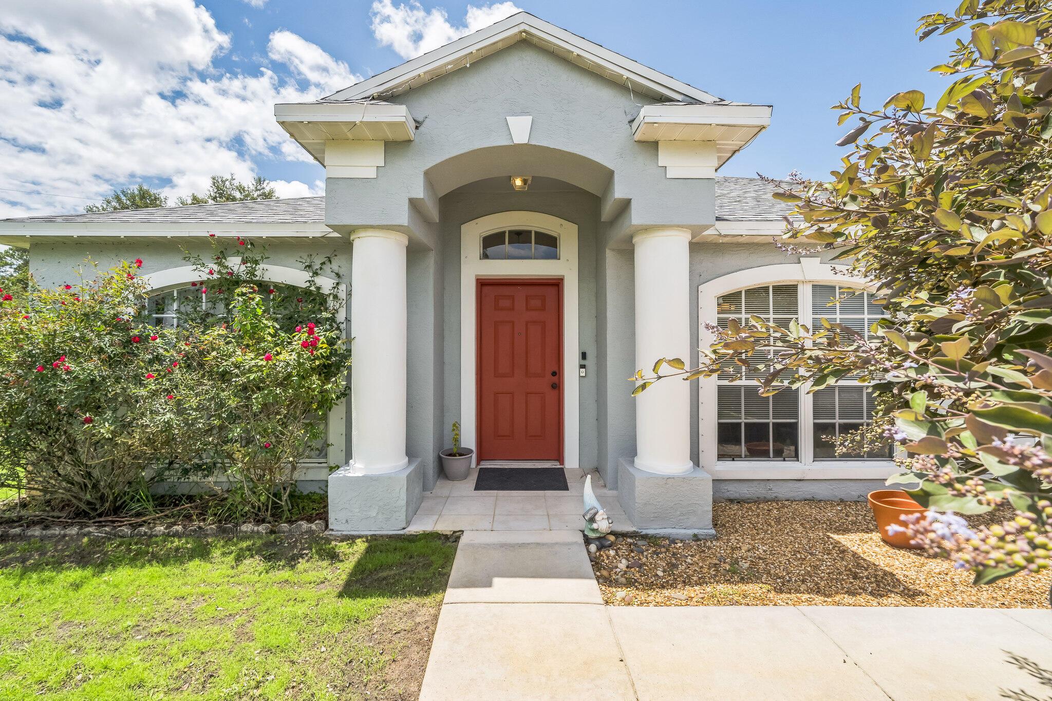 Located on a peaceful dead end street, come and see what this beautiful Mercedes built 3/2 CBS home has to offer! The spacious kitchen boasts plenty of cabinets and counter space and has ample room to accommodate a table to become an eat-in kitchen. This home includes a formal dining room as well as an office (enclosed), a newly updated guest bathroom. You will enjoy the serenity of the screened and covered lanai as you delight in the privacy of the fully fenced in backyard. Roof new in 2021, new A/C unit was installed in 2024, and the water heater was installed in 2020. Sprinkler system newly installed, EV car charging hookup and a hookup for a generator. CAT6 Ethernet cable throughout the house.