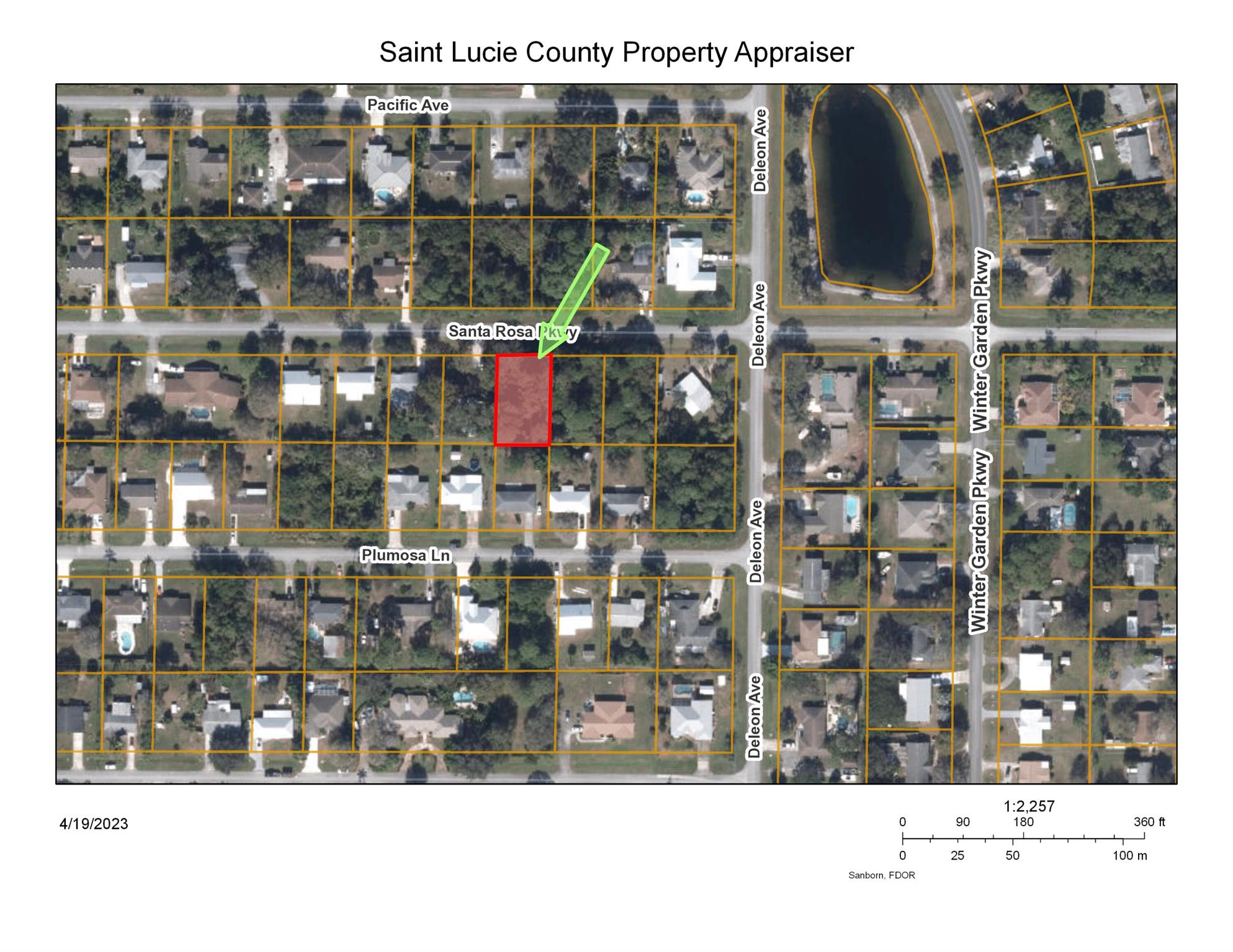 Build your dream home on this beautiful lot in Lakewood Park. This lot is located in the desirable neighborhood of Lakewood Park with 25 public lakes, two separate public parks a public pool, multiple baseball fields, soccer fields, basketball courts, tennis, a playground, and walking trails. This lot is less than 10 minutes from I-95 and the Indian River county line and 20 minutes from local beaches. Less than 1/2 block away from Lake Patricia.