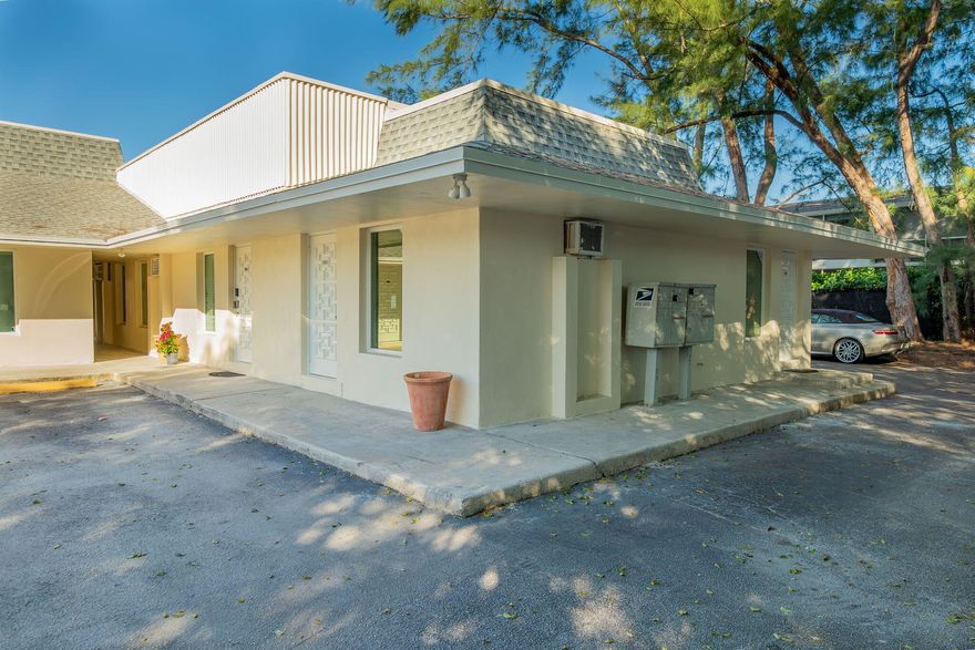 Welcome to this NEWLY-RENOVATED professional building offering multiple office suites, ideal for a variety of business/professional uses (non-medical). Located in a popular, high-visibility area of Boynton Beach, with excellent traffic flow, this property provides the perfect blend of convenience, functionality, and affordability.  Each suite features a private entrance, private bathroom, wall AC units, ample natural light, dedicated parking and on-site mailbox. Call to schedule your tour today!