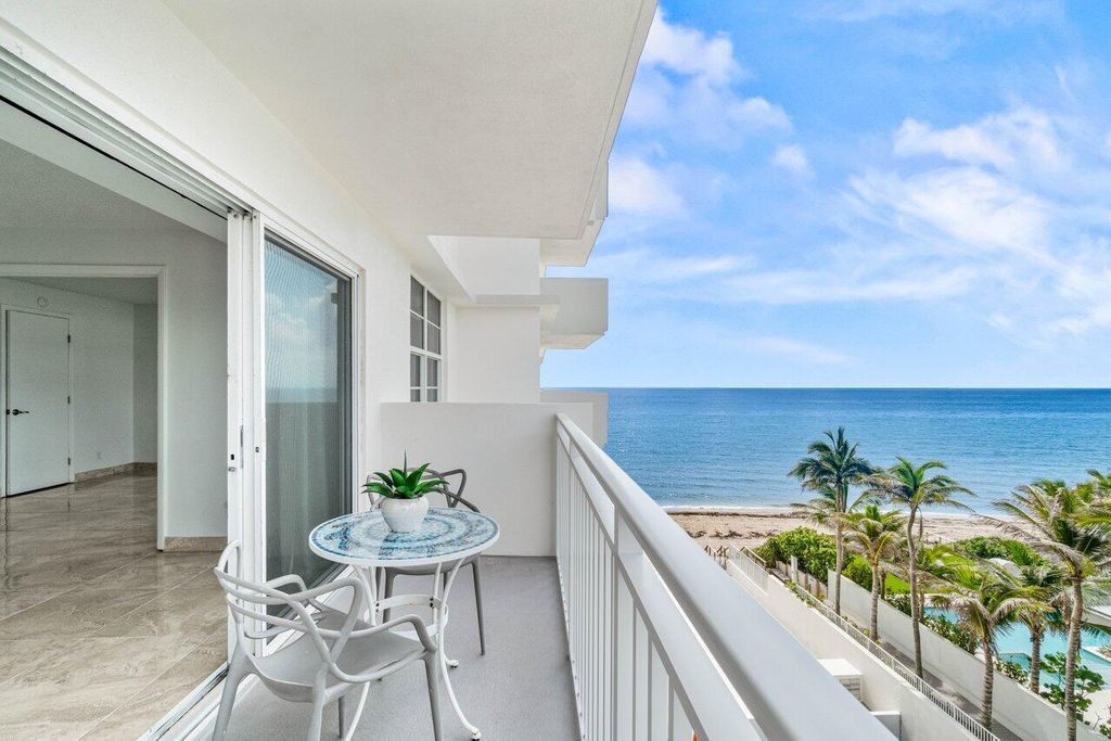 Photo of 4511 S Ocean Boulevard #503, Highland Beach, FL 33487 (MLS # R11096674)