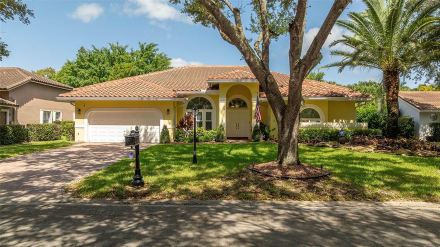 You're Going to Love this Immaculate 4-Bedroom + Dedicated Office Home in the much sought after Landings of Parkland. Recent Improvements include: New Roof 2016, paver driveway, All Hurricane Impact windows & doors, New AC 2022, All new Landscape with spacious & fully fenced back yard, Complete Pool remodel including, resurfacing, tile, pool deck, salt chlorinating system, heater & full rescreening of the pool enclosure. All New Attic insulation 2024. Whole house seamless gutters & More. Interior features include: Seamless tile flooring throughout, Volume ceilings, Upgraded Kitchen with stainless appliances & top zero sink, Primary Bath with enormous shower, new ceiling fans & light fixtures.  You won't want to miss this one. This home is move in ready & full of features. A must see !