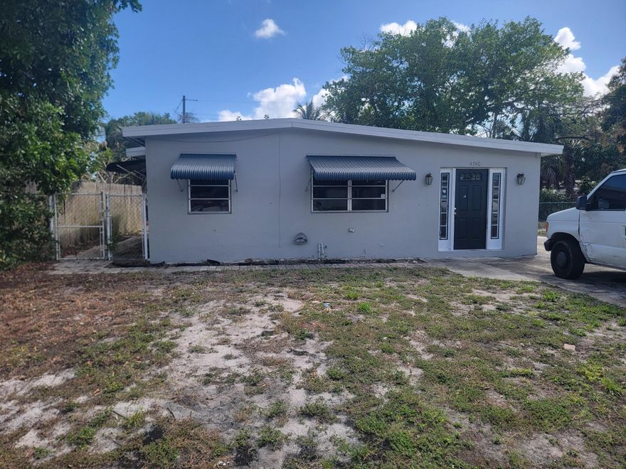 Great Investment Opportunity - Priced to Sell! 3 Bedroom / 1 Bath home in a highly desirable location just minutes from the beach, shopping, and dining. Situated on a large fenced yard, offering plenty of potential. Property has minor fire damage and existing code violations currently in compliance. See Attachments. Buyers may work with the city to negotiate reductions of outstanding amounts. Fantastic opportunity for investors or buyers looking to renovate and add value in a prime location at a great price!  Call/Text Eddie 954-204-8178 email offers to marcellina831@gmail.com
