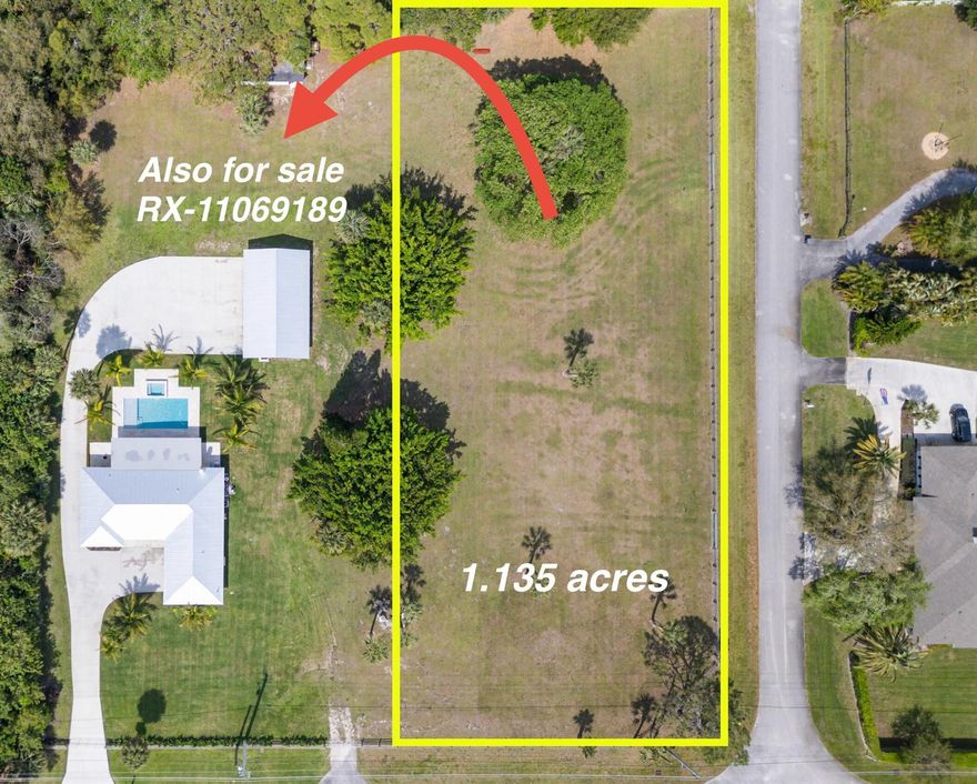 Build your dream home on this READY TO BUILD 1.135 acre CORNER lot with city water and electric already in place! Located minutes from I95, turnpike, shopping and so much more. This property is situated in a NON-HOA community giving you the freedom to live your life unrestricted! BRING your chickens, furry friends and toys! RV and boat friendly. The House/property next door is also available! Seller is willing to do a package deal if you buy​​‌​​​​‌​‌​​​‌‌​​​‌‌‌​​‌​​‌‌​​​​ both!