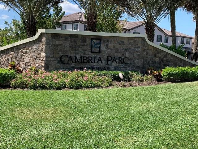 DON'T MISS THIS 3 BDRM, 3 BATH, BUILT 2018 TOWNHOUSE IN GATED COMMUNITY OF CAMBRIA PARC. EASY LIVING FLOOR PLAN WON'T LAST! TOTALLY UPGRADED INCLUDING FENCED IN REAR YARD, & EXTENDED PAVER PATIO. FIRST FLOOR HAS FULL BATH AND WOOD STYLE PORCELAIN TILE THROUGHOUT. THE OPEN KITCHEN IS EQUIPPED WITH STAINLESS STEEL APPLIANCES AND QUARTZ COUNTERTOP. 2ND FLOOR IS CARPETED AND WALK- IN CLOSETS IN ALL BEDROOMS, ALONG WITH LAUNDRY ROOM FOR YOUR CONVENIENCE WITH FULL SIZE WASHER & DRYER. MASTER BEDROOM HAS DOUBLE SINKS WITH STANDING SHOWER,GUEST BATHROOM ALSO HAS DOUBLE SINKS WITH TUB. GREAT LOCATION CLOSE TO ALL BENEFITS OF LIVING,! CLOSE TO DOWNTOWN DELRAY, 10 MINUTES TO I95 & TURNPIKE, 15 MINUTES TO BEACH & ATLANTIC AVE. YOUR TENANT WILL NOT BE DISAPPOINTED! WE LOOK FORWARD TO WELCOME YOU!