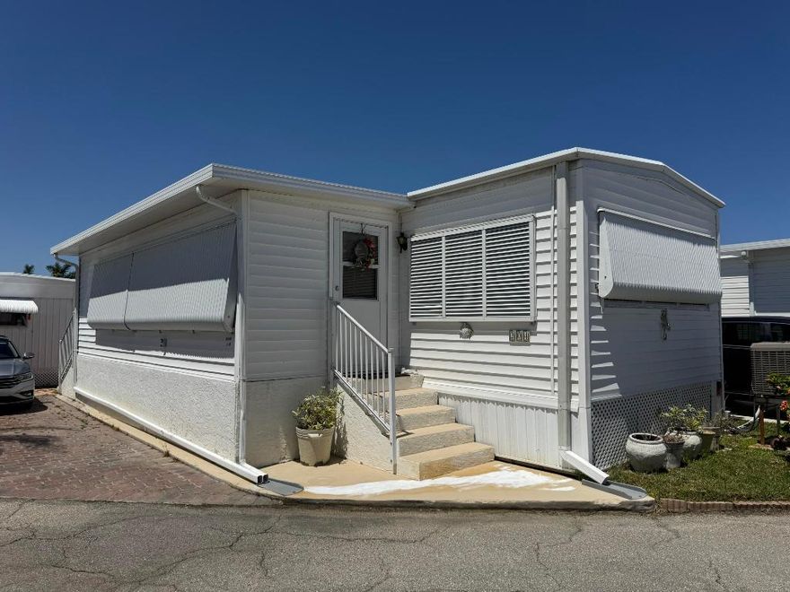 This is a nice price for a 27 share unit at Briny on the West side of A1A. 1 bedroom (one easy wall can convert this to a 2 bedroom) 1 and 1/2 baths with laundry. Great unit sits high and dry. Come bring your touches to make this your Briny escape. Briny offers a private beach, intracoastal access, clubhouse, game rooms, world class shuffleboard courts, indoor pickleball, art rooms, library, workshop.  Many clubs and activities throughout the year. Don't let this one pass you by.