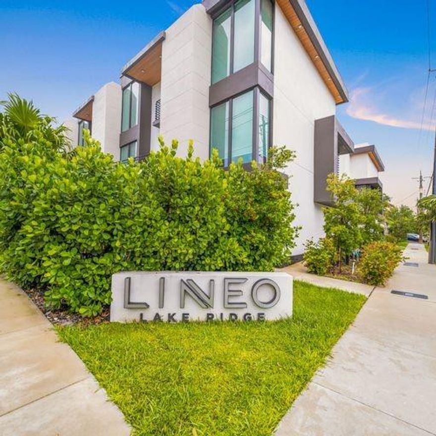 Chic Furnished/possibly unfurnished Townhome with Private Pool and Outdoor Bar Area- Experience luxury living in this furnished 3-bedroom, 3.5-bathroom corner townhome in the desirable Lakeridge community. Enjoy bright, open rooms with large windows, a spacious living area, and a gourmet kitchen with premium finishes. The private outdoor oasis features a sparkling pool with a waterfall, an outdoor bar area, and a patio surrounded by lush landscaping—perfect for relaxing and entertaining. Located near shopping, dining, and recreation, this townhome offers modern comfort and convenience. Don’t miss this opportunity! Association approval required. Short term rentals not allowed.