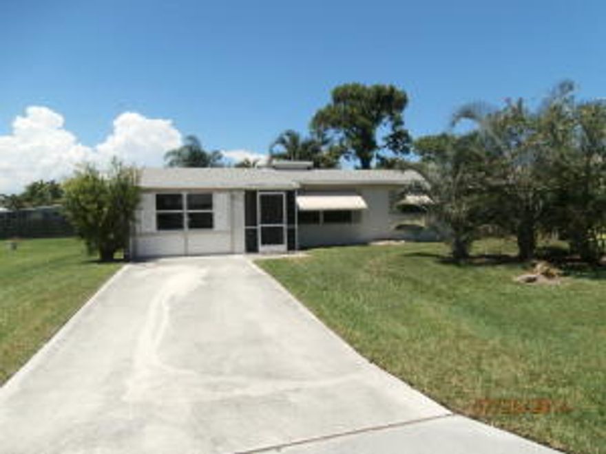 This is a Fannie Mae property. Check HomePath.com for details. Great potential for this 3 bedrooms home in the heart Stuart. This home offer living room, open kitchen to dining area and screened covered patio.  Ceramic tile flooring all main areas. Rooms for a pool on this large fenced backyard. Newer roof. Location close to schools, shopping and banks. Easy access to FL Turnpike and HWY 95. Easy access to Palm city and Port St. Lucie. All information in the MLS, sizes and SQFT are approx.