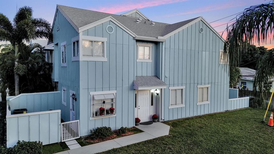 Experience the best of Jupiter living in this bright and beautiful home, perfectly situated just minutes from dining, shopping, major highways, and Jupiter's famous beaches. Welcoming and thoughtfully improved from top to bottom, this townhome offers effortless living in an ideal location.
Recent upgrades include a new roof, refreshed exterior paneling, updated water heater, and newer A/C, providing comfort and peace of mind for years to come. Natural light fills the interior, creating an inviting and comfortable atmosphere throughout.
Set in one of the most desirable spots in the community, this unit features rare, open yard space right outside your front door accompanied by two outdoor patios. 
Move-in ready and low maintenance, this Jupiter gem wont last long on the market.