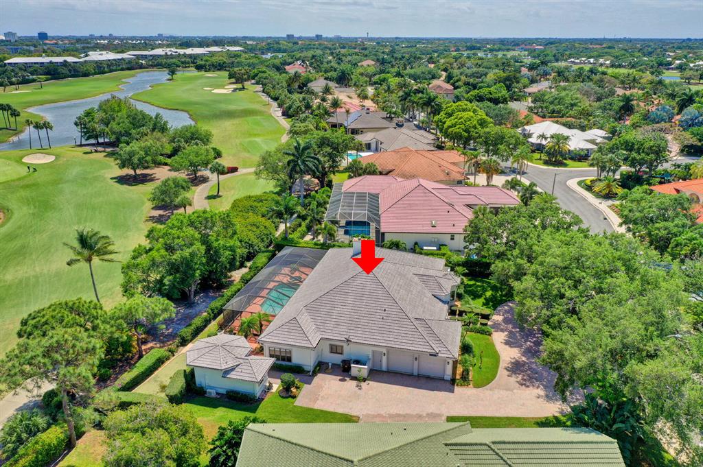 Expansive pool home privately nestled on the 15th hole of Bear Lakes Country Club Lakes Golf Course! This single-story residence features 3 bedrooms and 3 bathrooms in the main house, plus attached in-law or guest house with full bath and bedroom. With over 3,700 SF of living area, this incredible home is located on a deep wide lot (nearly .40 acre) with mature trees, lush landscaped grounds and open backyard with sweeping golf and lake views.Impressive upon entry from your grand foyer, this open floor plan boasts tons of natural light, tiled floors (no carpet), detailed woodwork in ceiling throughout main living area, built-in glass shelves, hi-hats and regalcolumns are centered around decorative fireplace encased in beautiful stone.