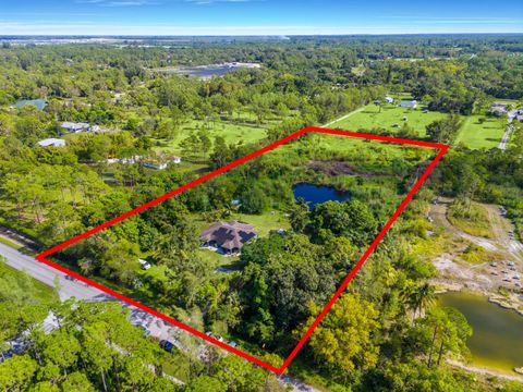 A home in Loxahatchee Groves