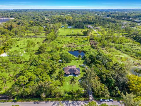 A home in Loxahatchee Groves