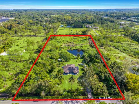 A home in Loxahatchee Groves