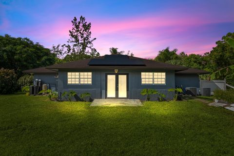 A home in Loxahatchee Groves