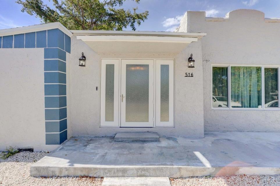 Photo of 516 Nathan Hale Road #Unit 1, West Palm Beach, FL 33405 (MLS # B26040407)