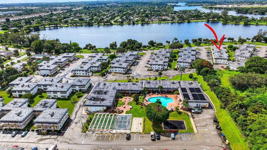 Nicest unit in the complex in the 1-bedroom category. The premier, most affordable 55+ complex in Palm Beach County. Across from 750 acre John Prince Park w/ a 350-acre lake and walking/biking trails. 5 minutes to cute downtown Lake Worth Beach. 8 minutes to ocean. 2 minutes to 95 freeway and Tri-Rail station. 15 min to WPB & Delray Beach. Amenities-rich community w/ pool, gyms, library, auditorium, bocce ball, pickle ball, shuffleboard, putting green, ping pong/billiard table, industrial workshop. Impact windows. Custom paint job throughout. Bamboo flooring. Totally remodeled w/in past couple years. Newer AC & water heater. Assigned parking & guest spot in front of unit. View of lake from LR windows. The beautiful furniture is negotiable. High-end mattress. Artwork negotiable. Call now!