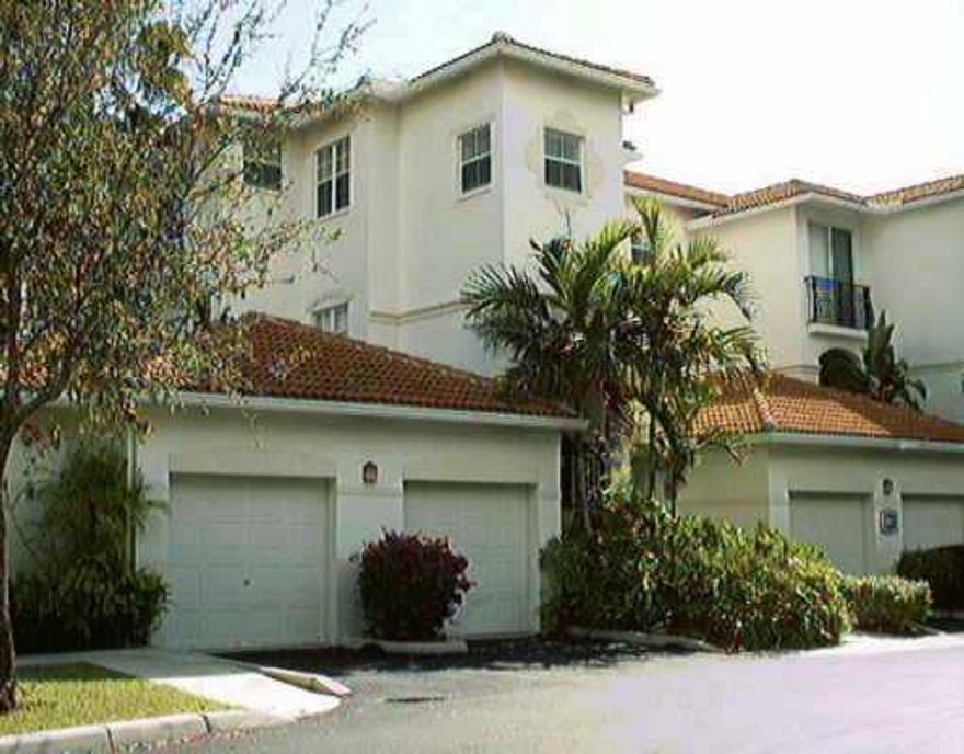 One bedroom Mediterranean style with attached garage. First floor entrance, water and AT&T cable included with rent.Village by the Bay is located in the heart of Aventura yet in a very peaceful and private area within the city. Gated community, 24hr security. Beautiful clubhouse, event room, gym, pilates/yoga room, two tennis courts, swimming pool by the bay with breathtaking views. Community also counts with an additional swimming pool with grilling equipment. Freshly painted, new porcelain tile.