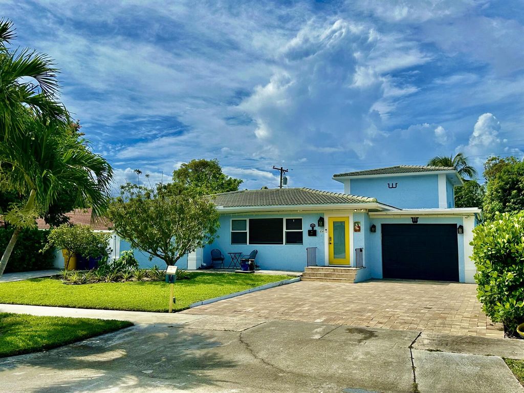 Photo of 634 Evergreen Drive, Lake Park, FL 33403 (MLS # R10898713)