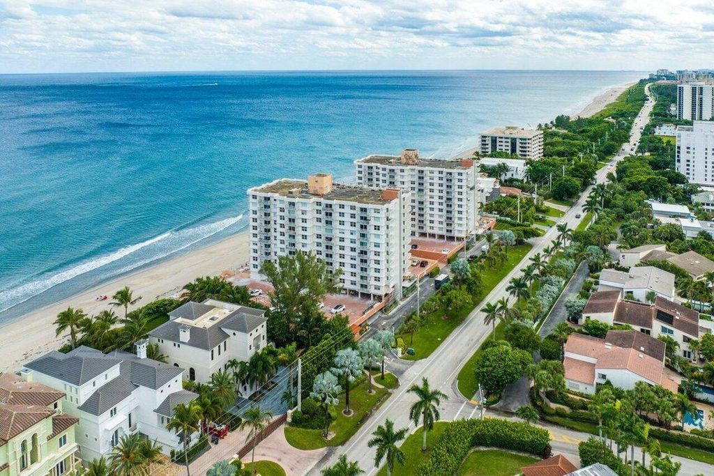 Photo of 4505 S Ocean Boulevard #502, Highland Beach, FL 33487 (MLS # R10951641)